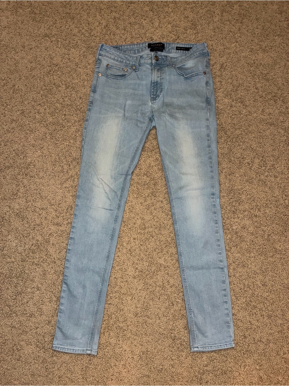PacSun Men's Light Wash Skinny Jeans